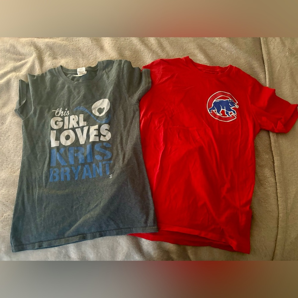 2 Kris Bryant shirts